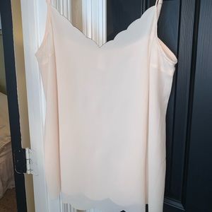 Tan spaghetti tank top